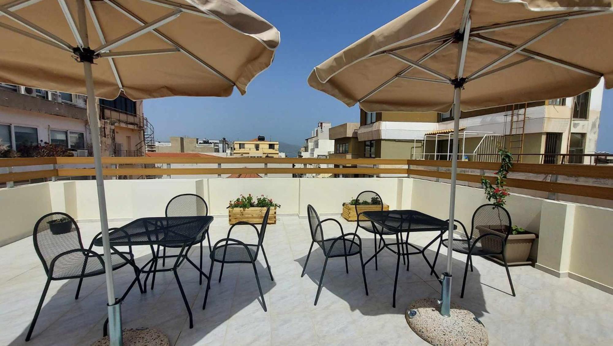 The Blue Apartment In The Heart Of Heraklion Экстерьер фото