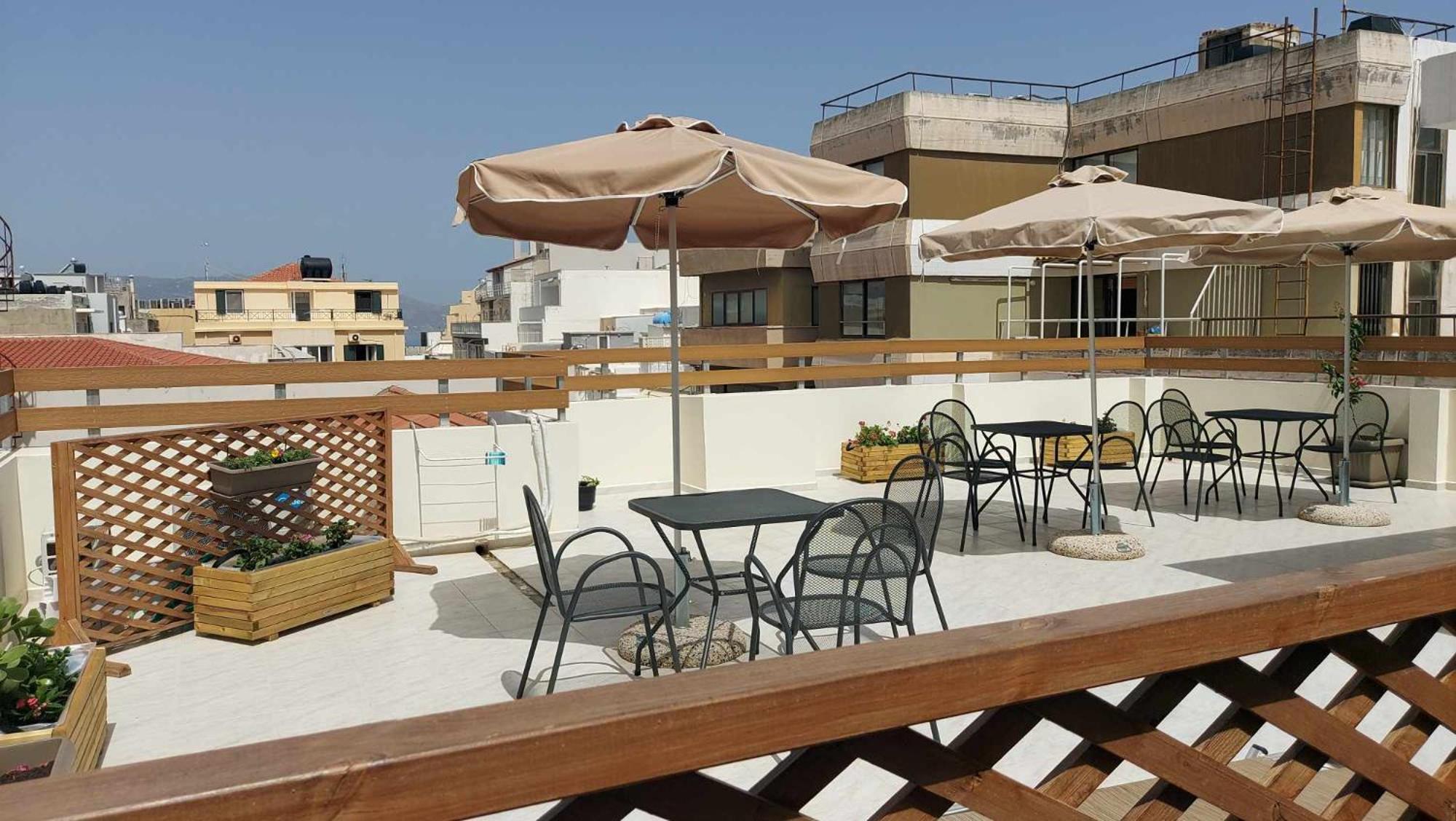 The Blue Apartment In The Heart Of Heraklion Экстерьер фото